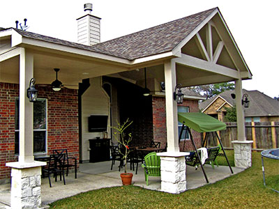 Covered Patios Tomball Houston Spring The Woodlands Tx